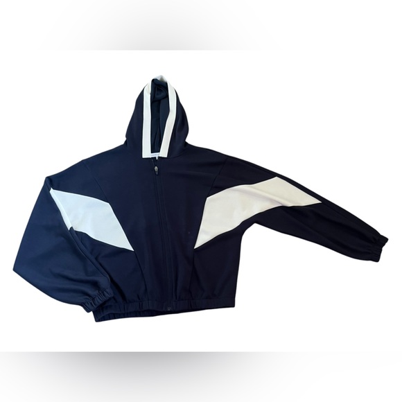 Sincerly Jules Tops - NWOT Sincerely Jules Bomber Jacket Full Zip Hoodie Size Large